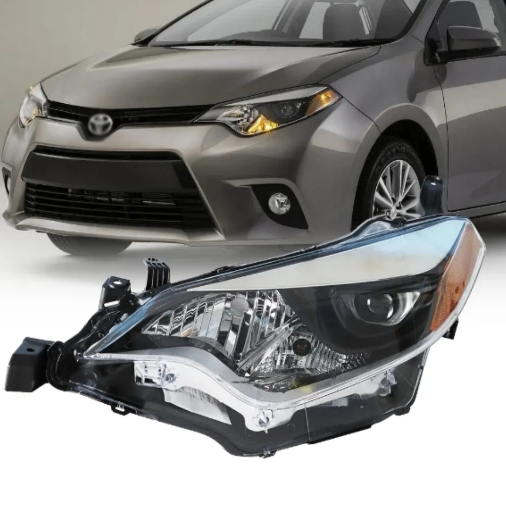 Front bumper lamp semi assembly For Toyota Corolla US 2014 2015 2016