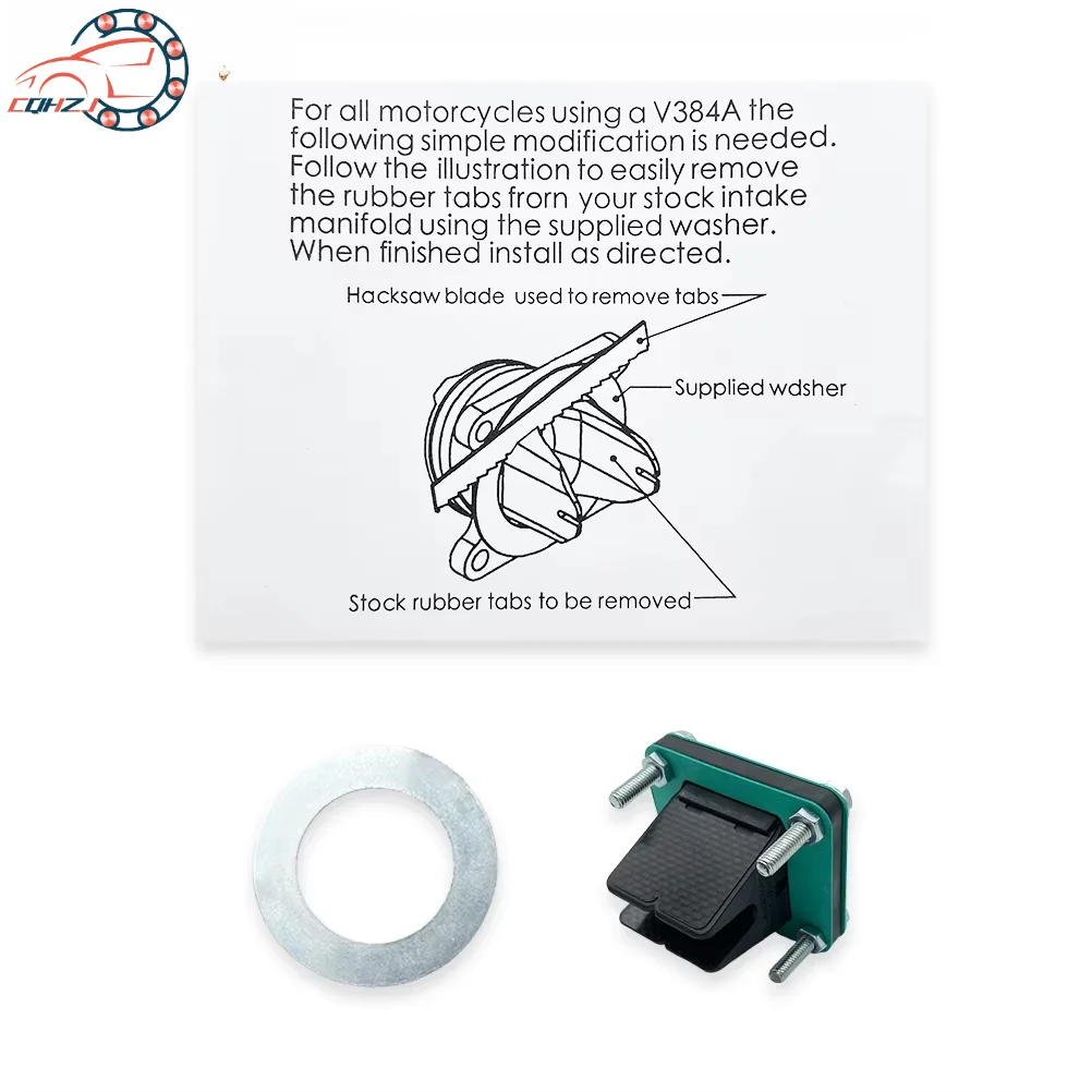 CQHZJ Motorcycle V Force 3 Reed Valve System VFORCE-V384A For SUZUKI RM100 KAWASAKI KX80/85/100/112 Off Road VForce3 Reed Valve