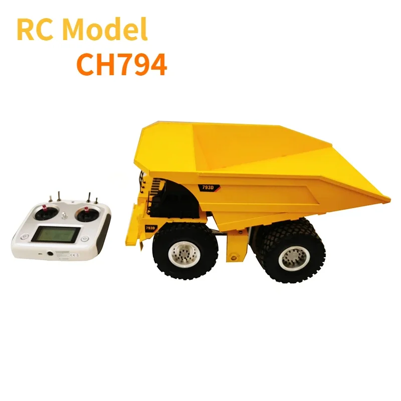 CH794 RC ไฮดรอลิกรุ่นรถบรรทุกเหมืองเหล็กทั้งหมดขนส่งรุ่นรถ RTR High-end ของเล่นเด็กรุ่น Rc Cars สําหรับผู้ใหญ่รถยนต์