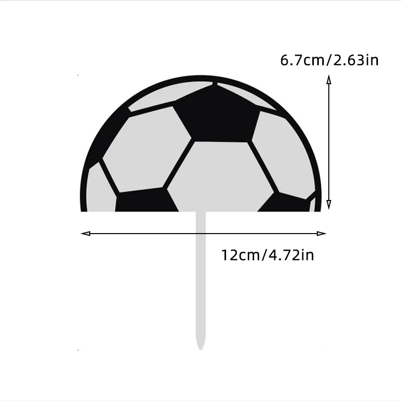 Fußball-Jungen-Kuchendekoration, Fußballspieler-Puppe, Cupcake-Topper, Happy Birthday Deko, Sport-Kinderparty-Zubehör für Veranstaltungen – Detail 15