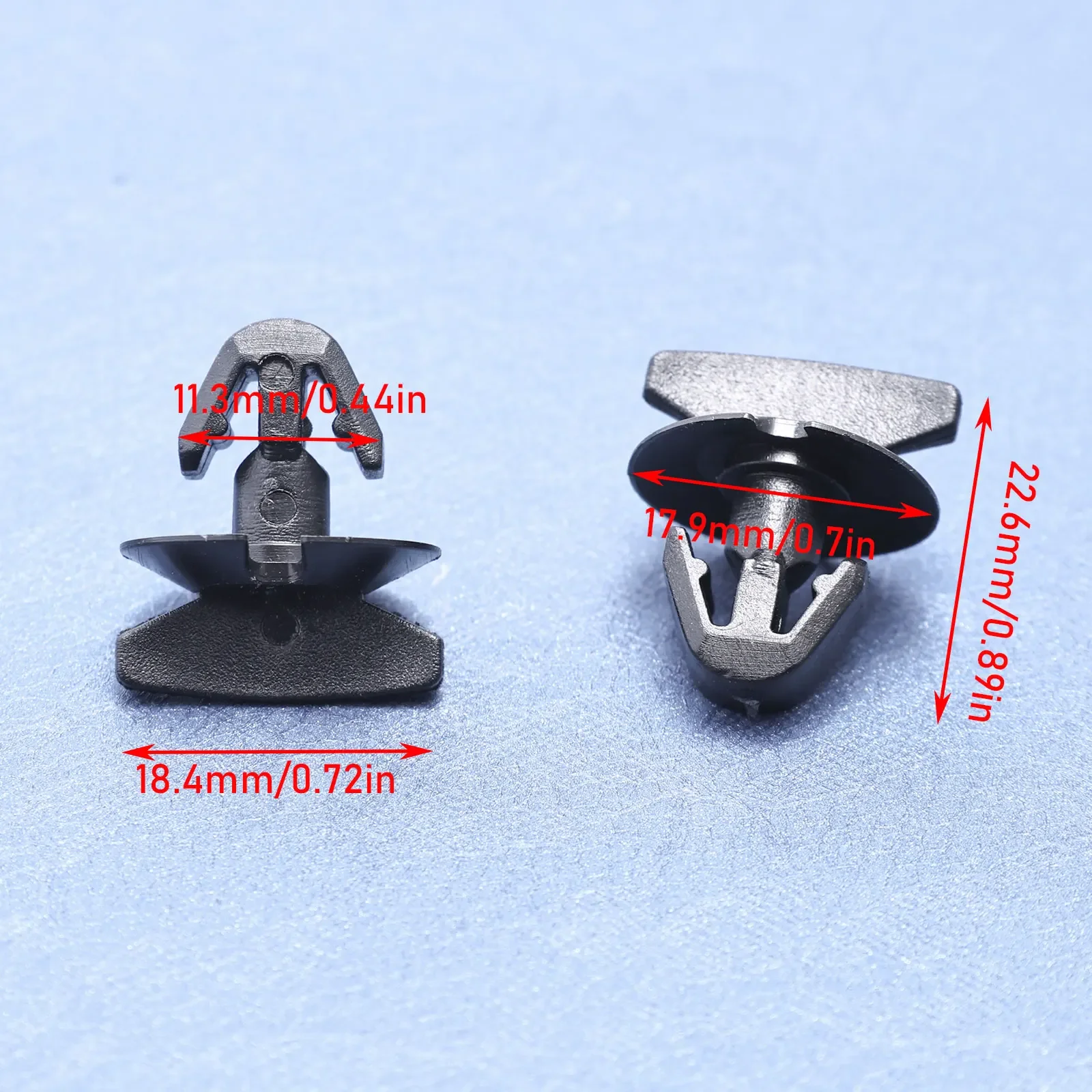 A0029880542 Radiator Support Baffle Clip Fender Liner Fastener Wheel Arch Mudguard Retainer for Mercedes-Benz C-Class