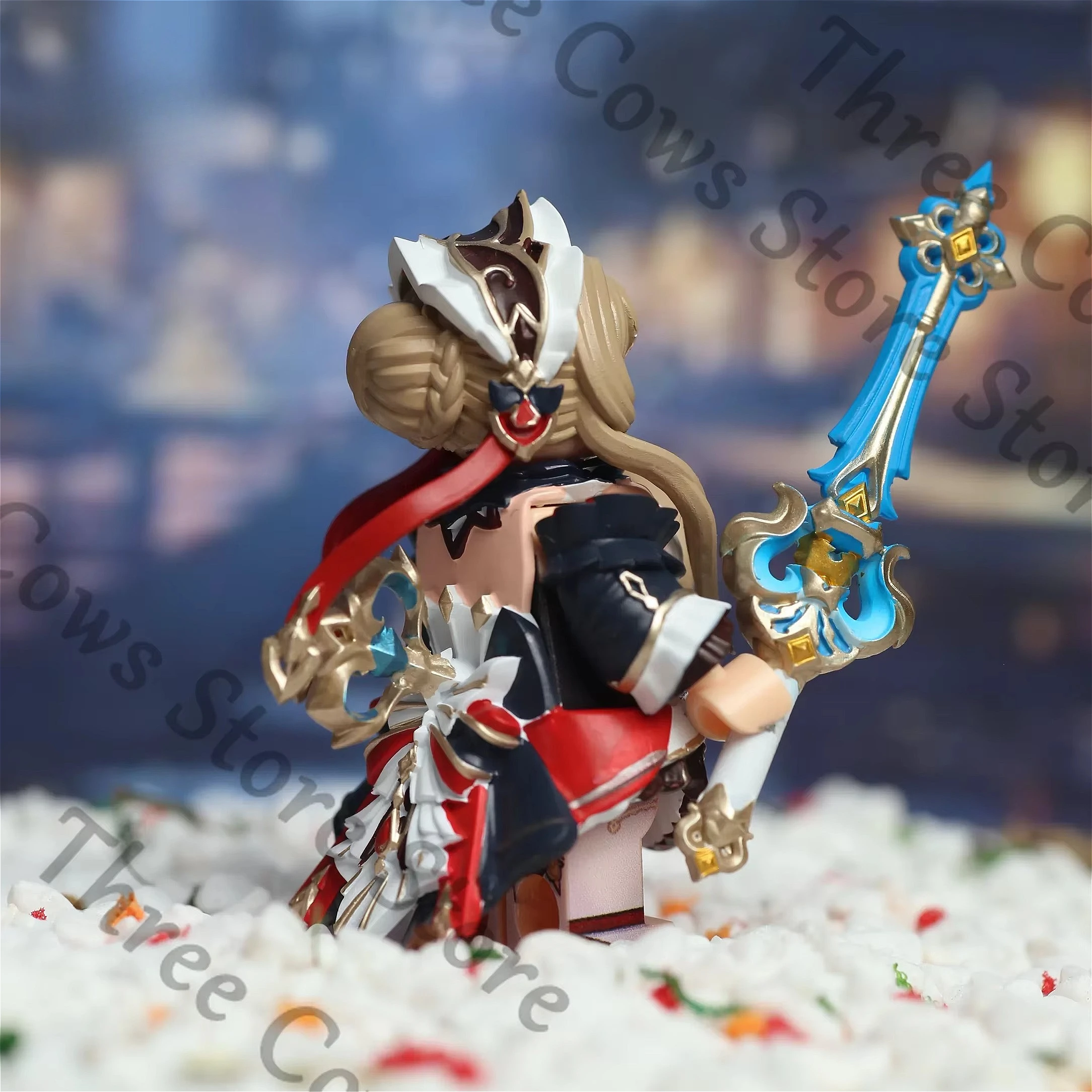 Genshin Impact Sandrone Marionette Cosplay Anime-Figuren Modellbausatz Garage Kits Mini-Figur Zubehör zum Zusammenbauen
