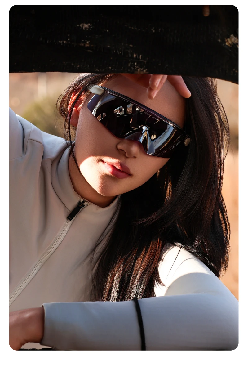 WEST BIKING Aero Beak Fahrradbrille HD-Beschichtung TR90-Rahmen Winddichte Fahrradsonnenbrille UV400-Schutz für Rennrad MTB Laufen – Detail 29