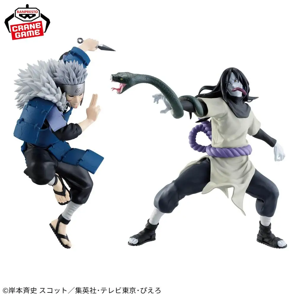 BANPRESTO – figurines originales VIBRATION STARS Naruto Shippuden Senju Tobirama Orochimaru, jouet modèle animé