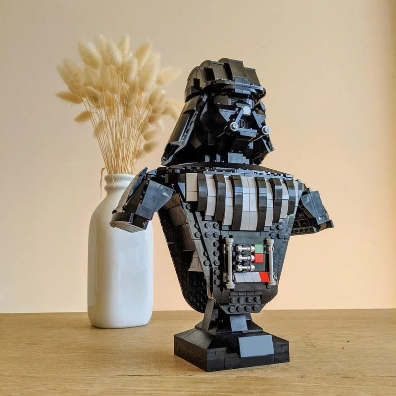 Colección de busto MOC, cazador de recompensas, soldado y piloto Dark Lord Scout Trooper, modelo de bloques de construcción, juguete para montar, regalo de Navidad