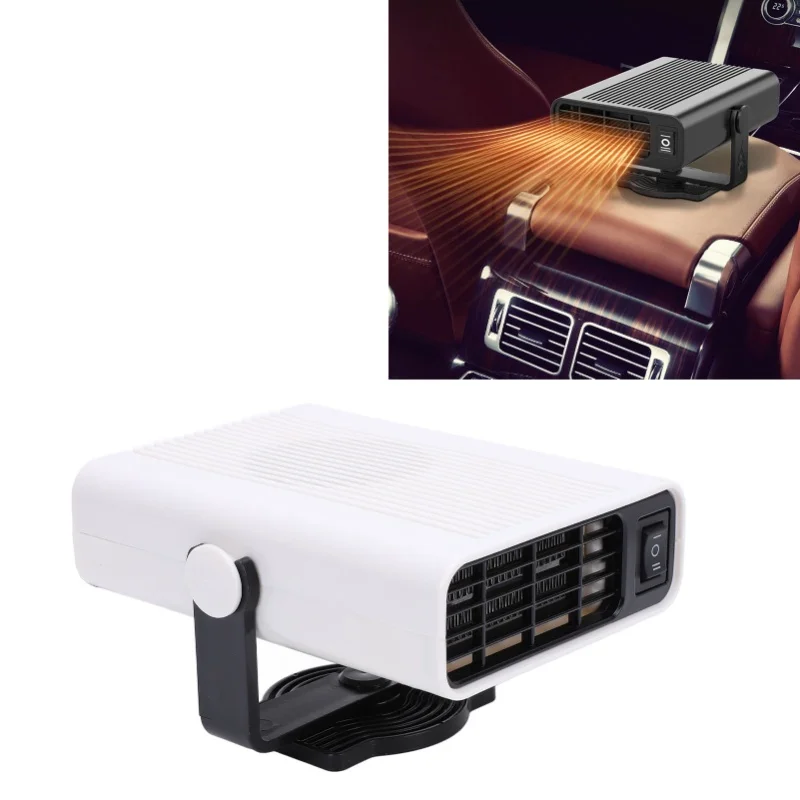 120W Car Heater Fast Heating Portable Windshield Defogger Enhanced Safety Efficient Performance for Vehicle 12V
