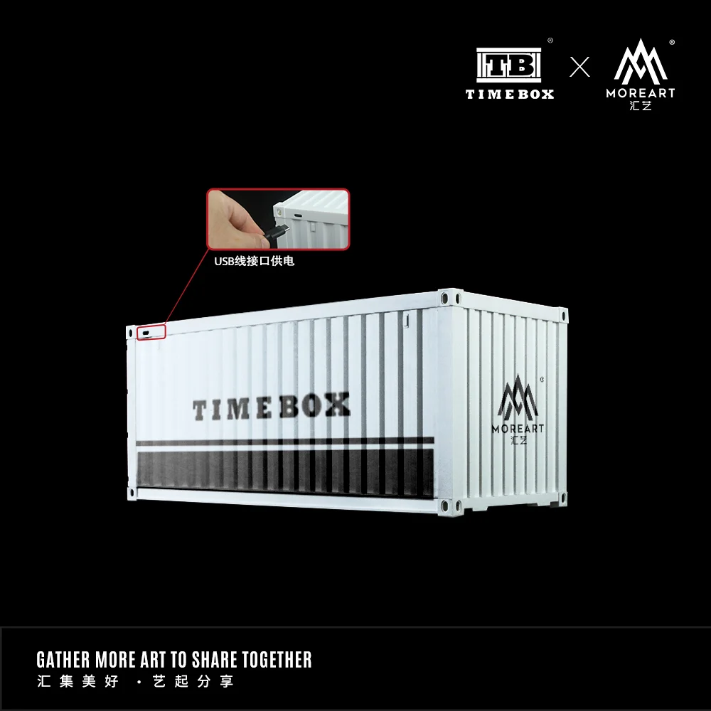 XT More Art /Timebox 1:64 Iniziale D Container Versione scena Modello di auto Parcheggio