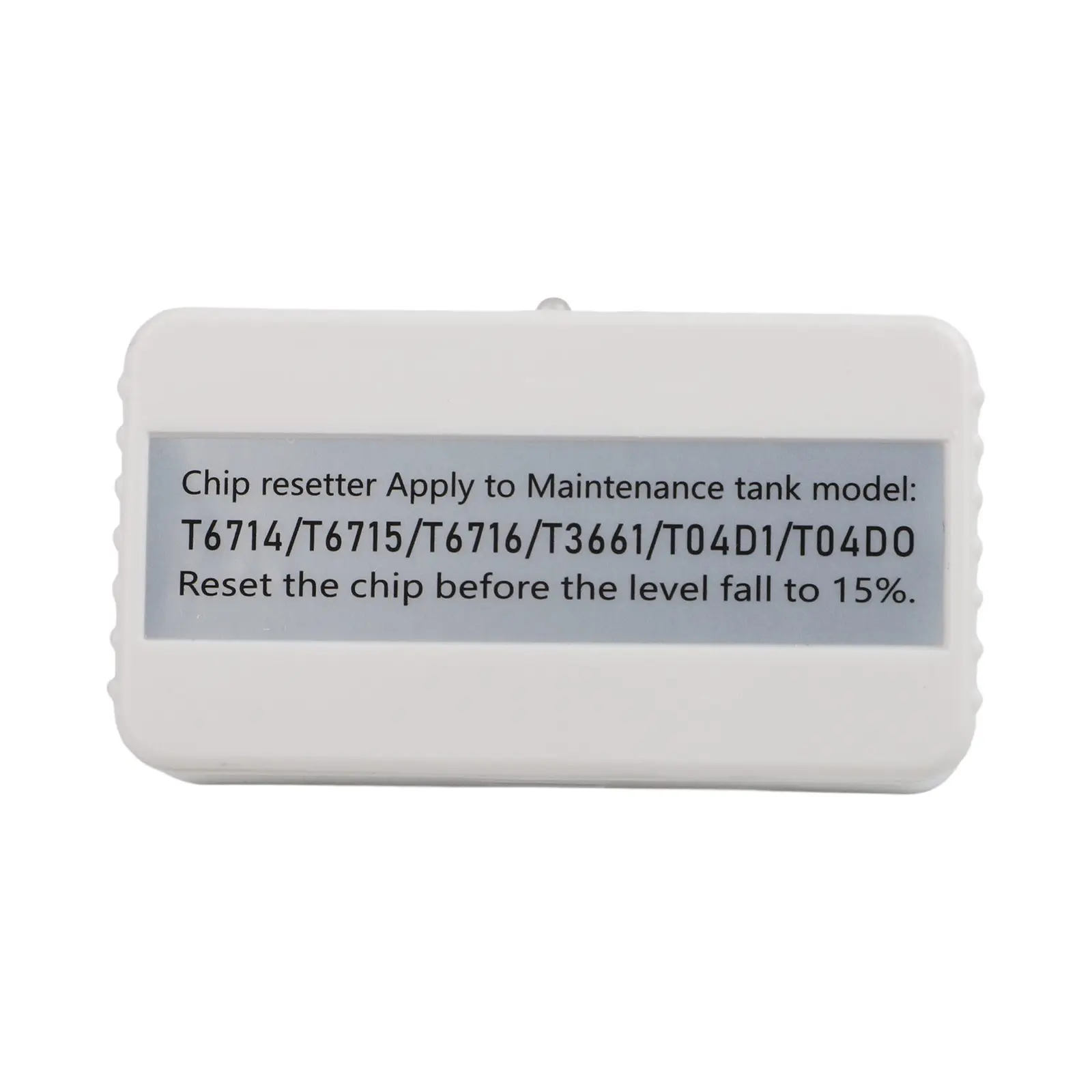 Chip Decode Device Maintenance Box Resetter As The Picture Scanners ABS Material Corresponding Groove Alignment