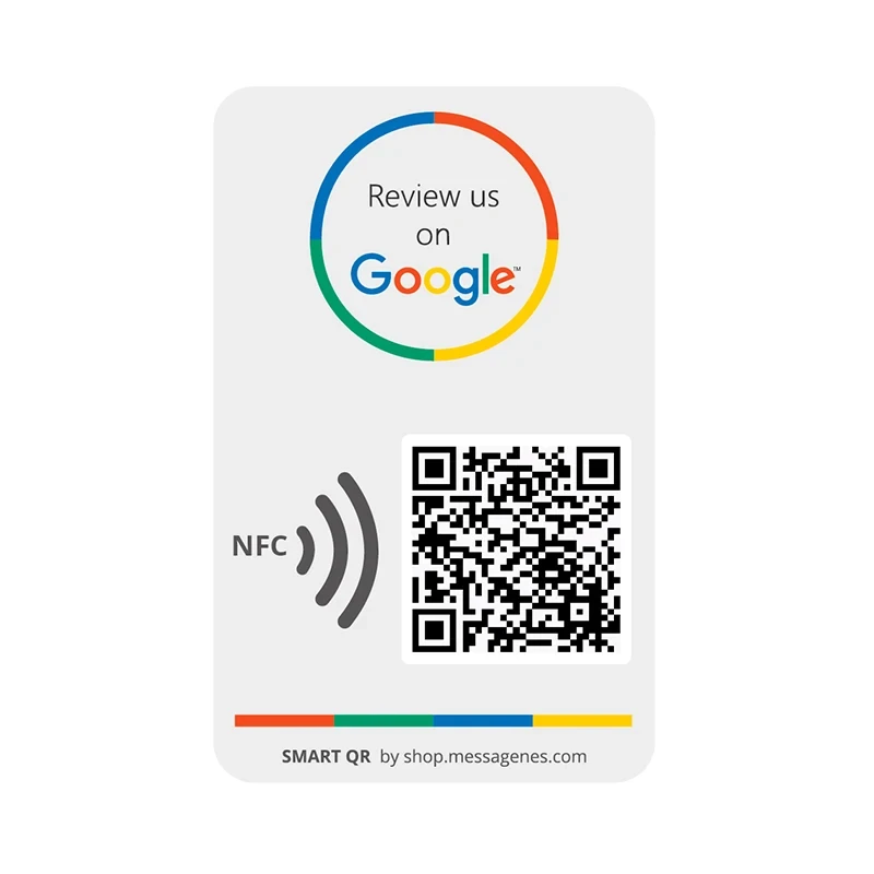 Custom Acrylic QR Code Sign Follow US on Instagram NFC Tap Social Media Sign Google Review Facebook Card Business Display Plates