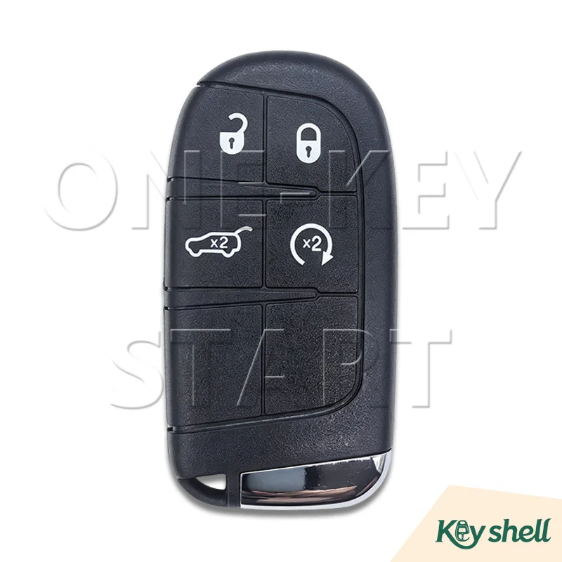 SIP22 Ersatzschlüsselgehäuse für Smartkey-Fernbedienung für Chrysler Jeep Compass Renegade Cherokee mit 2/3/4/5 Tasten – Detail 10