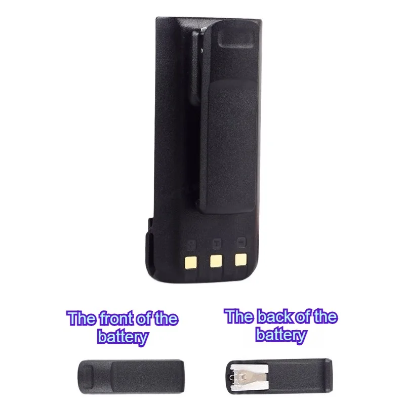 UV-98 Plus Battery Pack 2400mAh for Iradio Li-ion Rechargable Battery RT-880 RT-880G Radio Replacement Two Way Radio Accessory