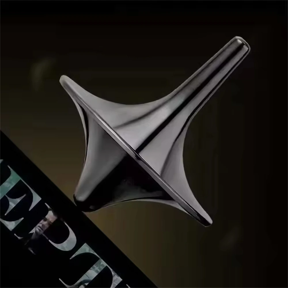 Горячий фильм тотем металлический гироскоп серебряный ручной волчок кончики пальцев маленький циклон гироскоп антистресс игрушки для детей подарки