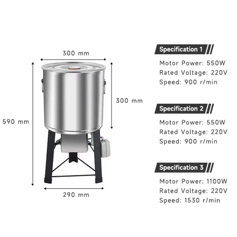 Barrel cutter Vegetable cutter Food processor Multifunctional food cutter Electric barrel