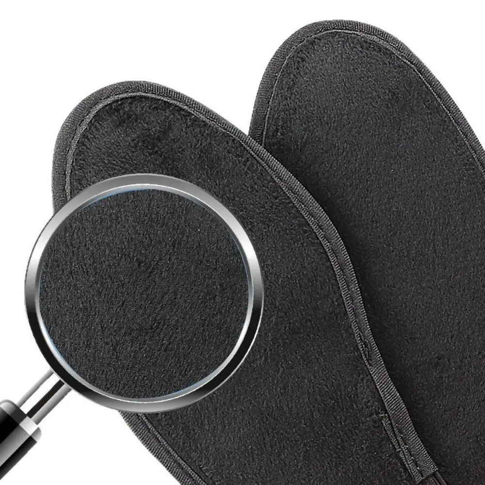 Washable USB Heated Shoe Insoles Unisex Safe Electric Foot Warming Pad Size 35-44 Rapid Heating Warm Thermal Insoles