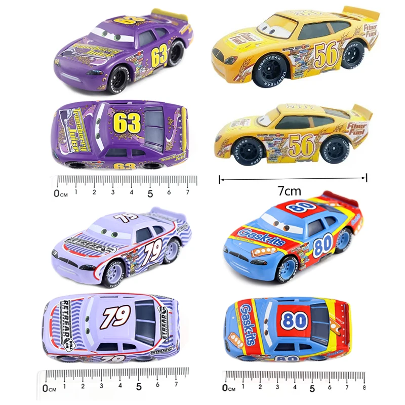 Pixar Cars 3 Racing Anime Figur Lightning McQueen 1:55 Druckguss-Legierungsfahrzeug Spielzeug Geschenke Weihnachtsspielzeug für Kinder – Detail 8
