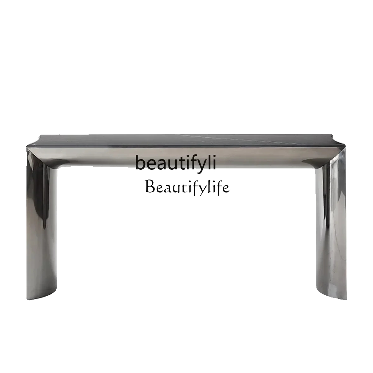 

pg46Slate entrance table Modern simple small apartment corridor wall storage table Living room entrance entrance table