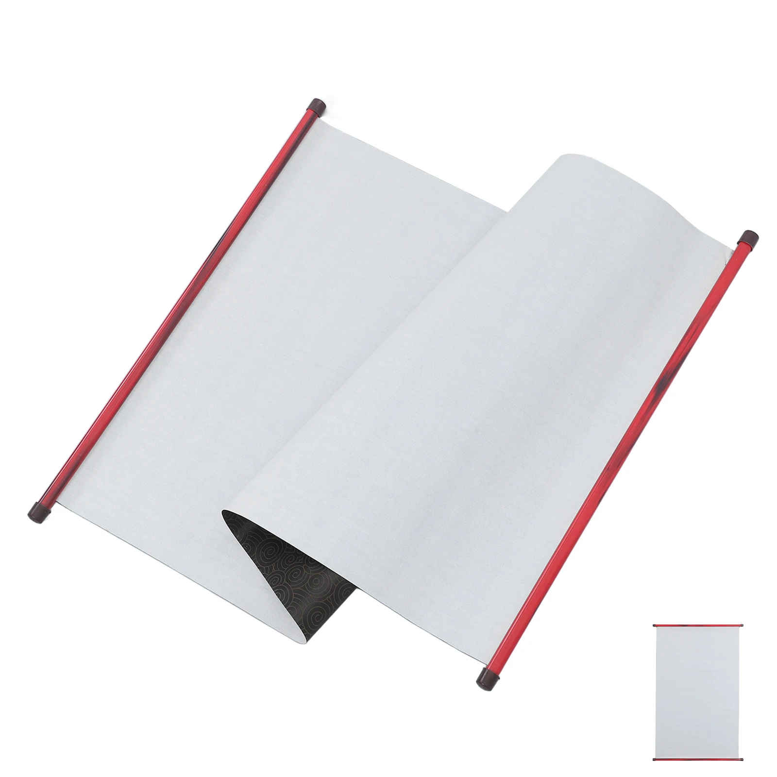 حصيرة ممارسة الخط القابلة لإعادة الاستخدام من قماش الكتابة المائية خفيفة الوزن ومحمولة وخالية من الحبر الصيني أداة رسم فارغة قابلة للطي