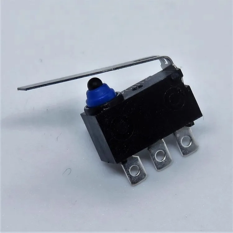 G303-130K28A54 Dust and waterproof travel limit small micro switch with handle 3 pin 3A250VAC