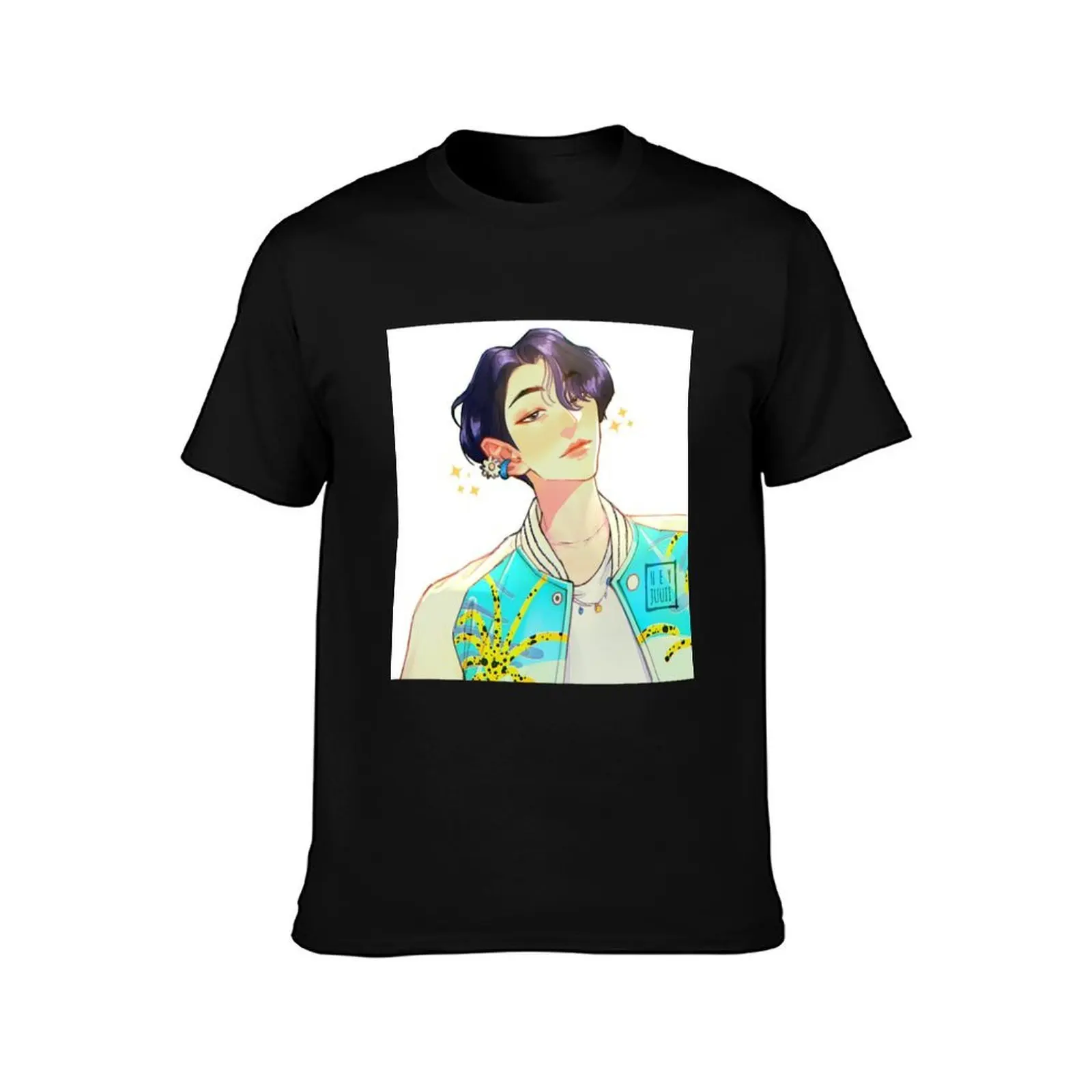 SEONGHWA Eternal Sunshine T-Shirt, Summer Casual Cotton Tee, Oversized Streetwear Tops, Vintage Graphic Print, Unisex Men Women