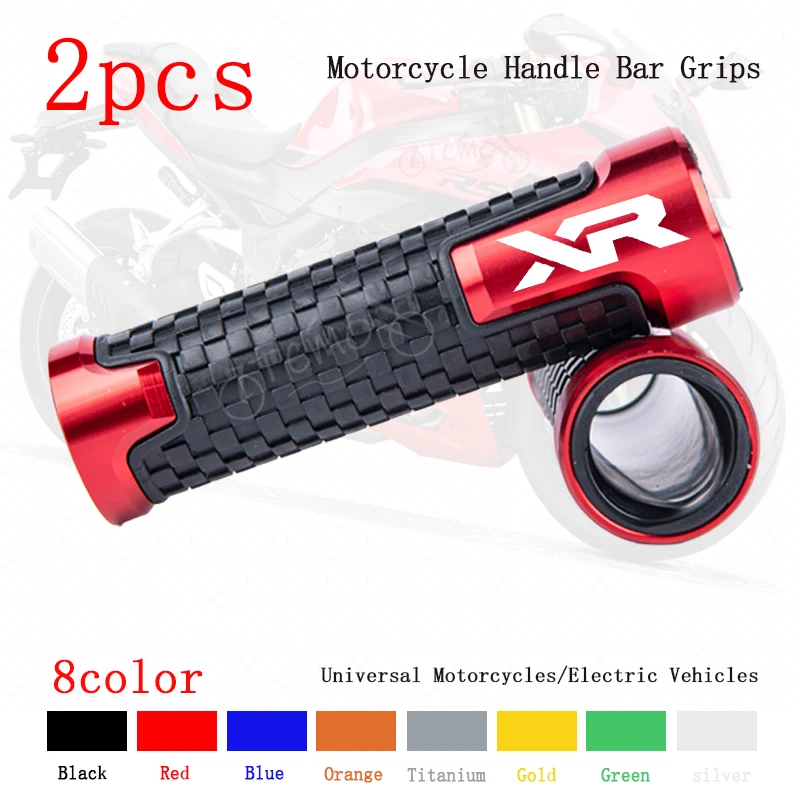 Empuñaduras de manillar de motocicleta de aluminio CNC antideslizantes para HONDA XR 125 150 190 XR 125L 150L 190L XR125 XR150 XR190R