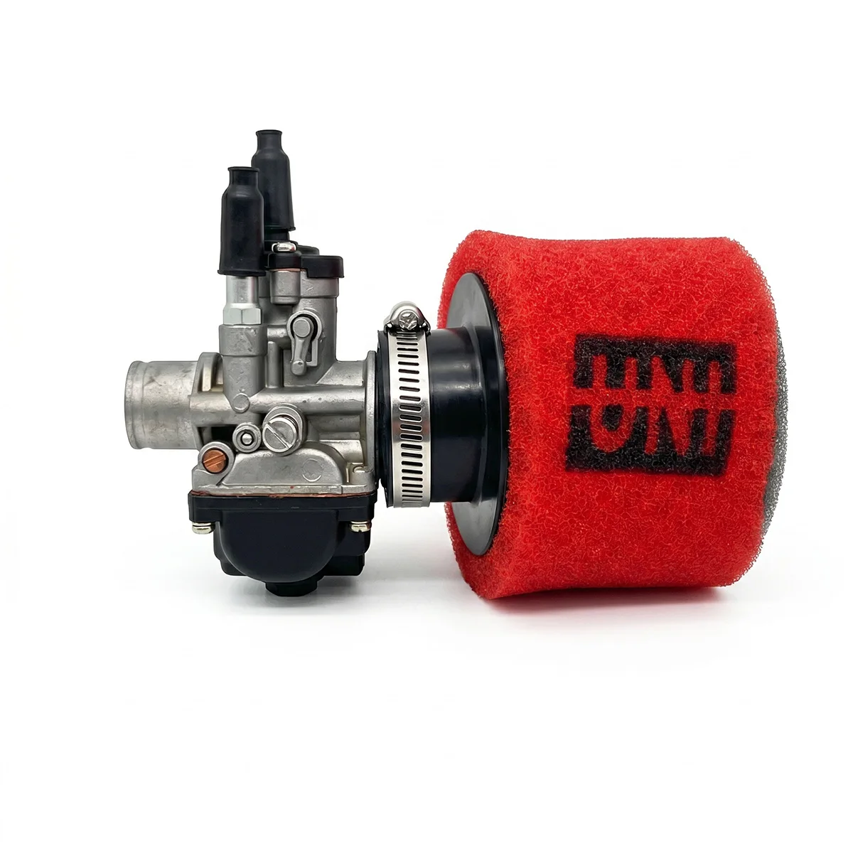 1 Stück hochwertige Universal-Filterkartusche 35 mm 42 mm 48 mm Motorrad-Schaumluftfilter für GY6 50 110 150 200 cc Schwammreiniger Sc – Detail 6