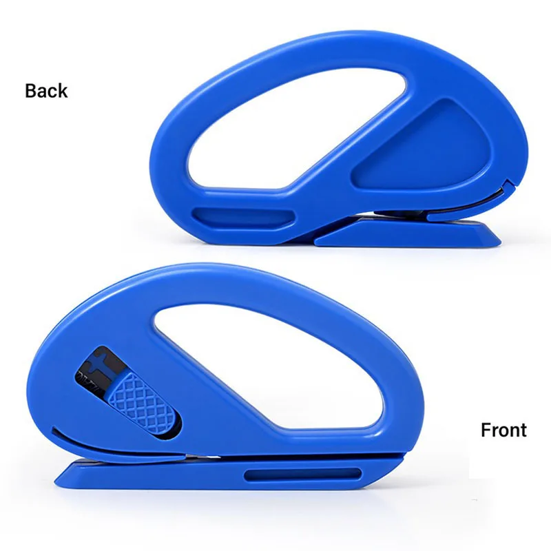 Handheld Car Color-Changing Film Cutting Knife with 10 Blades, Wrapping Paper Cutter, Multi-Purpose Curved Film Cutting Tool