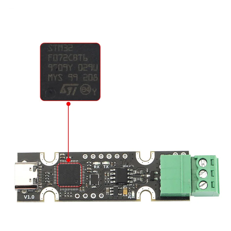 UCAN Board Based on STM32F072 USB to CAN Adapter Support with CAnable / CandleLight / Klipper firmware