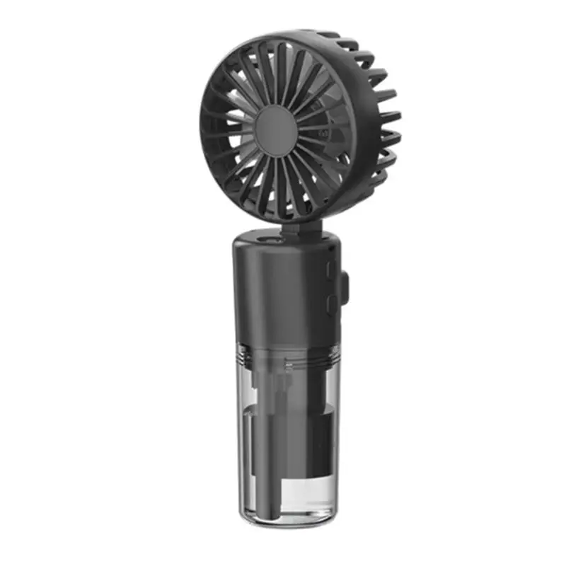 

A40Z-Portable Mini Fan With USB Rechargeable Humidifier, Cooling Mist Spray, Ideal For Home,Office, Dorm,Compact & Handheld
