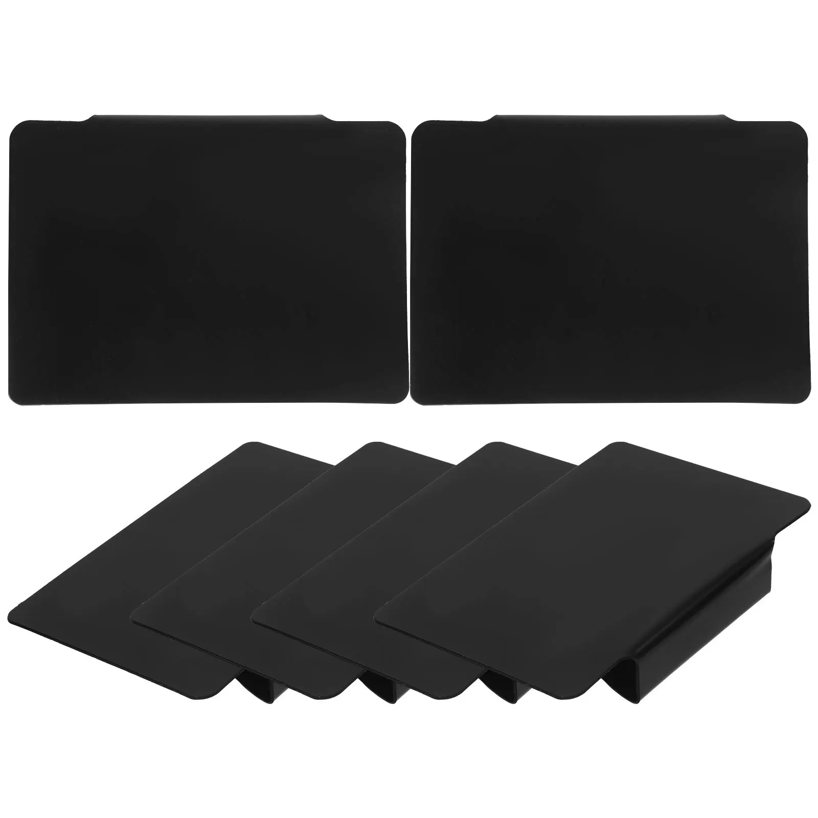 

6pcs Hanging Type Erasable Blackboard Price Tags Multifunctional Food Labels For Storage Bins Pantry Organization Mini