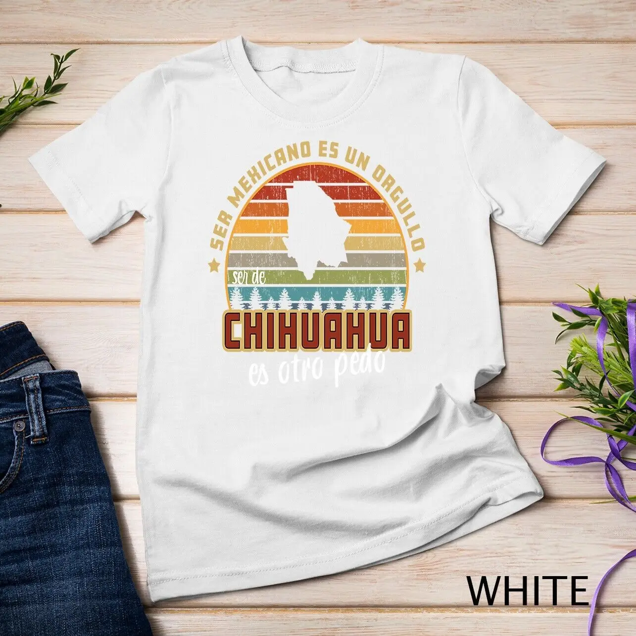 Ser de Chihuahua Mexico Es Otro Pedo Funny Mexican Slang Unisex T-shirt