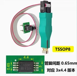 1PCS Tssop8 burning cable probe PCB chip burning test fixture probe download programming