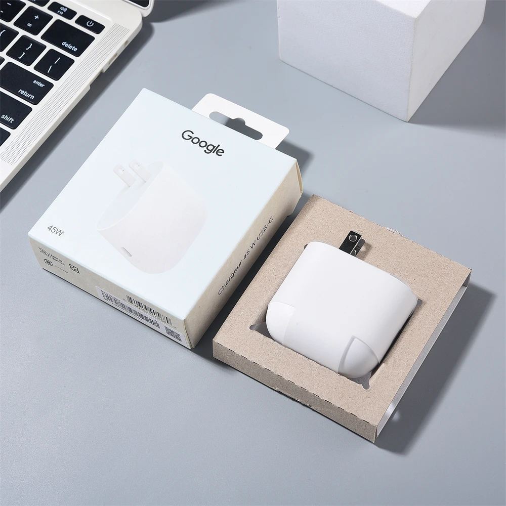 الأصلي لجوجل بكسل 8 7 6 9 برو XL 45 واط PD شاحن سريع الاتحاد الأوروبي/الولايات المتحدة الجدار محول الطاقة ل بكسل اللوحي 6A 7A 8A + PD نوع C كابل #4