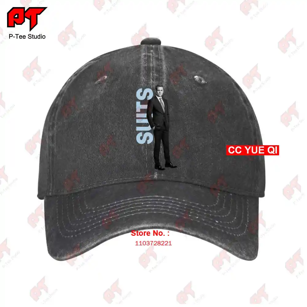 Gorra de béisbol de pie con traje de Harvey Specter, gorra de camión, I9EV