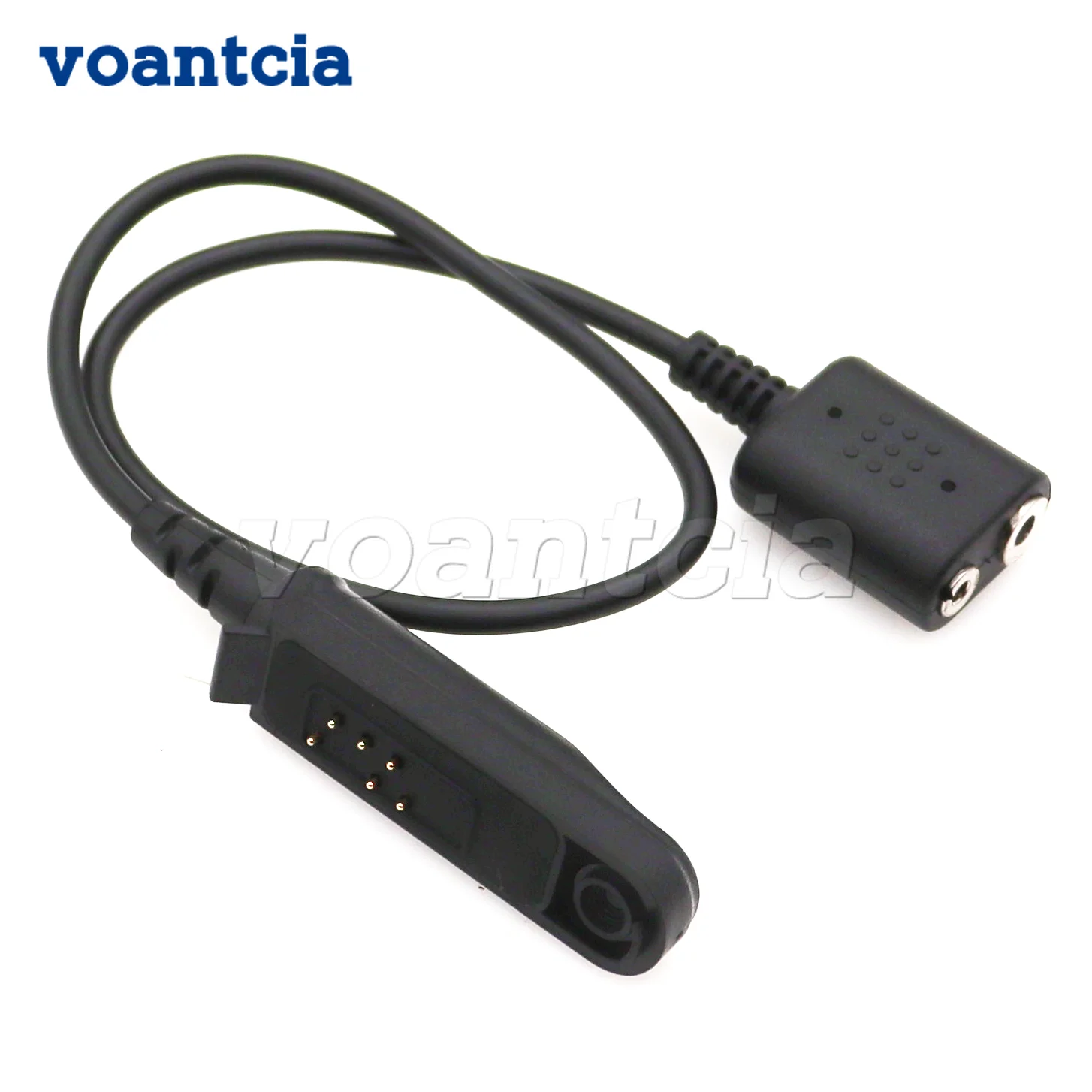 Walkie Talkie Cable Adapter for Baofeng BF-9700 A58 UV-82 UV-5S GT-3WP UV-9R Plus for K Interface 2Pin UV-5R Headset Port