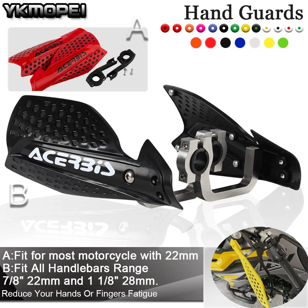 Motorcycle Handguard Hand Guards ABS For KTM EXC EXCF XC XCF XCW SX SXF Yamaha Suzuki KAWASAKI BETA Dirt Bike MX Street Bike