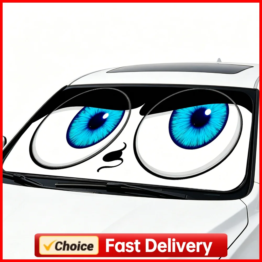 Polyester Reflector Sunshade Blocks Heat Fit Full Covered Sunshade for Cars In-vehicle Outdoor Activities Protection