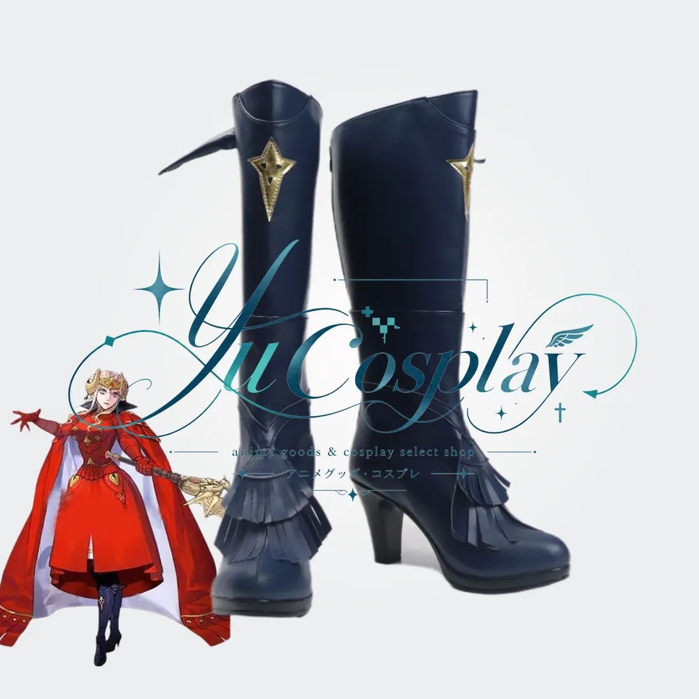 Edelgard von Hresvelg Cosplay Shoes Custom Plus Size Boots for Tactical Game Roleplay