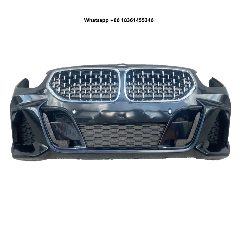 

The New High-quality Z4 Series G29 Front Sporty Bumper Surrounds the Barrel-center Grille with Blackened air Intakes