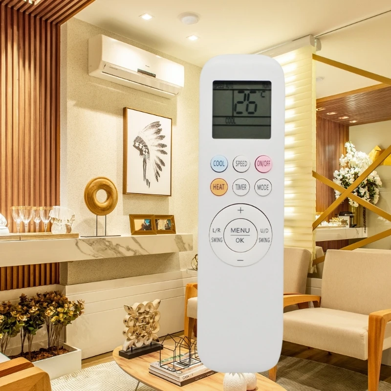 ل Aux YKR-T/011E تكييف الهواء التحكم عن بعد استبدال دروبشيب