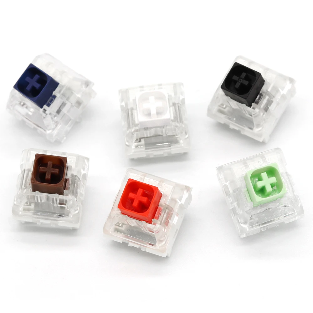 Kailh Box Mechanical Keyboard Switch 3Pin White Red Black 45g 60g SMD RGB Clicky Linear Gaming Switches