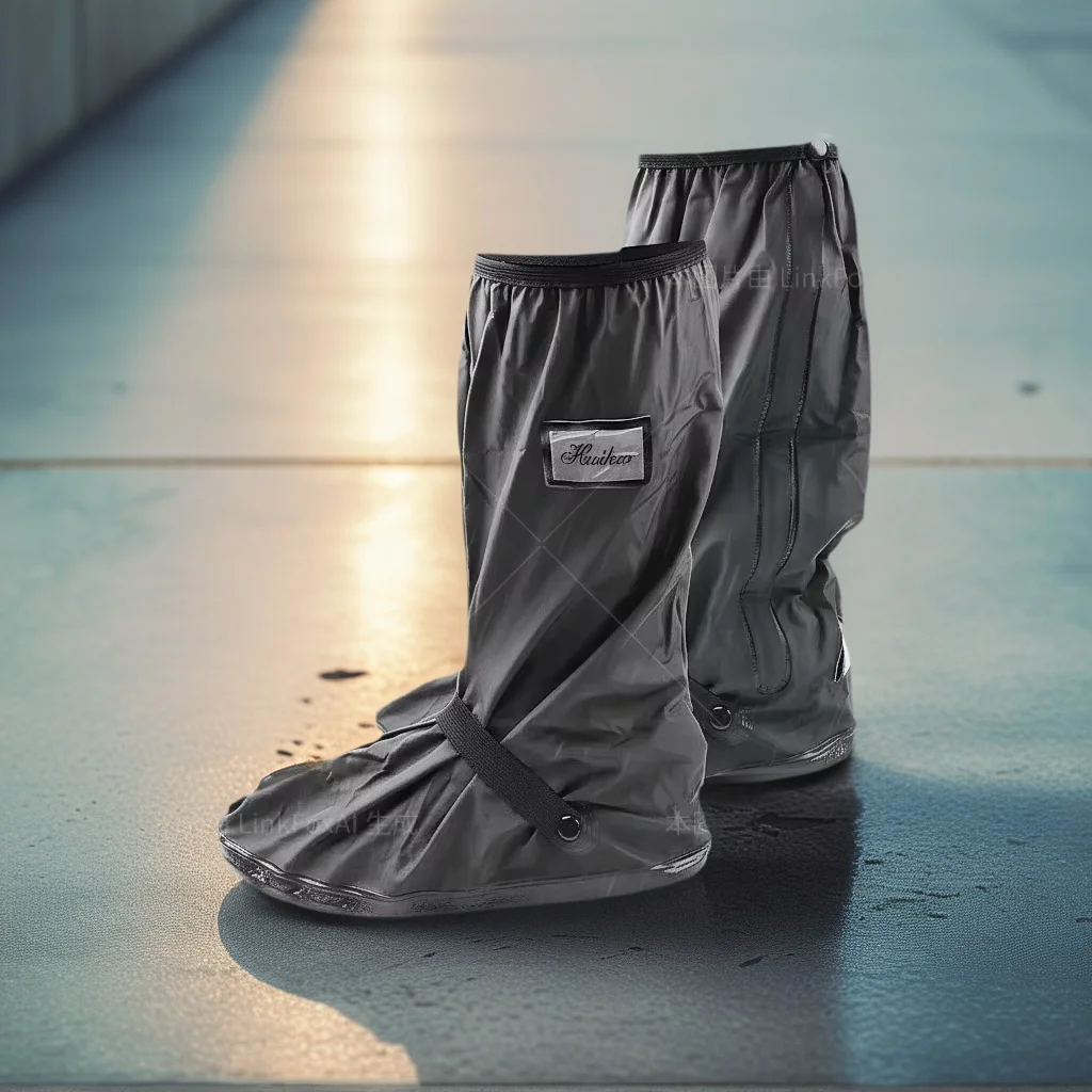 

Universal Reusable Rain Shoe Covers for Motorcycles Scooters Non-Slip Boot Protectors for All Genders, Perfect for Wet Weather