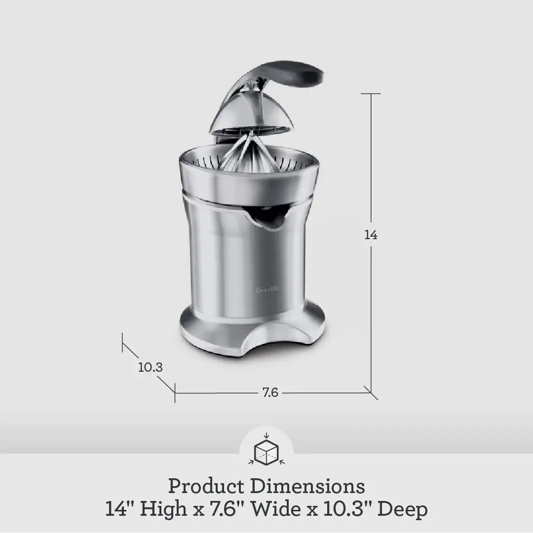 Соковыжималка 800CPXL, один размер, матовая нержавеющая сталь