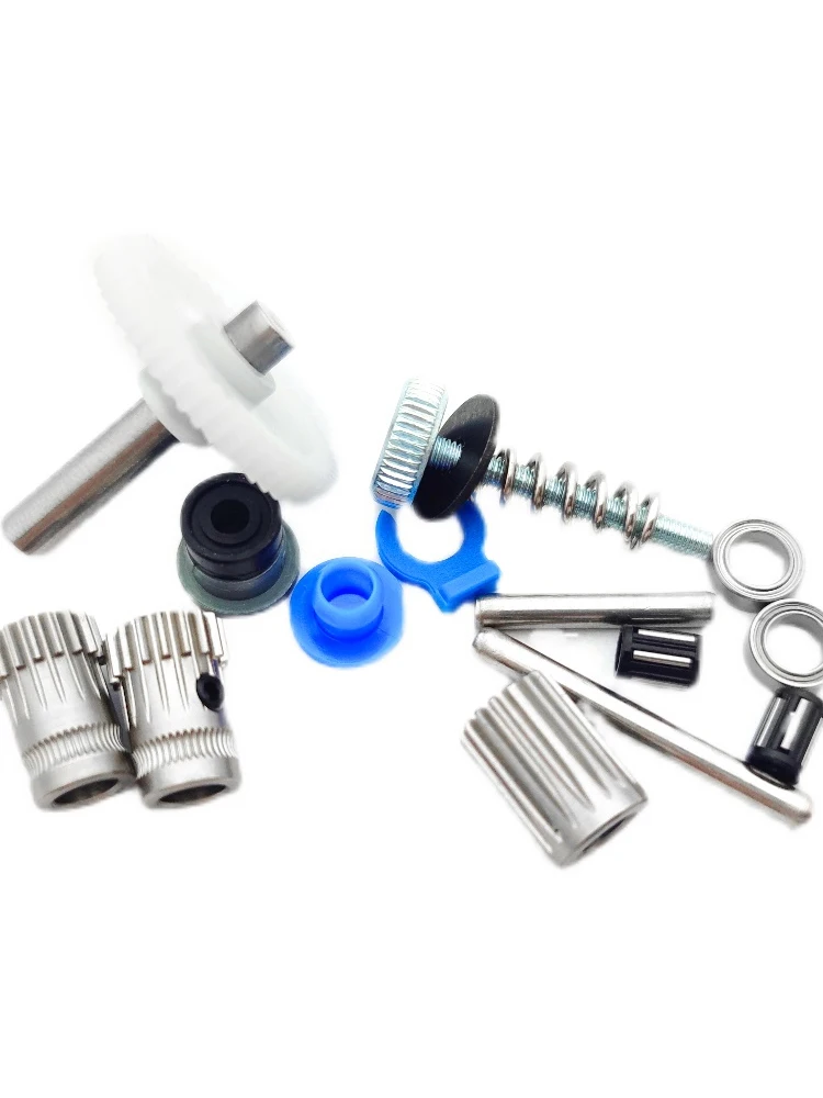 

1Set BNG Accessories Speed Reduction Mechanism AB Extrusion Head Accessories V2.4 0.1 1.8 2PCS Nano Hardened Extrusion Wheel