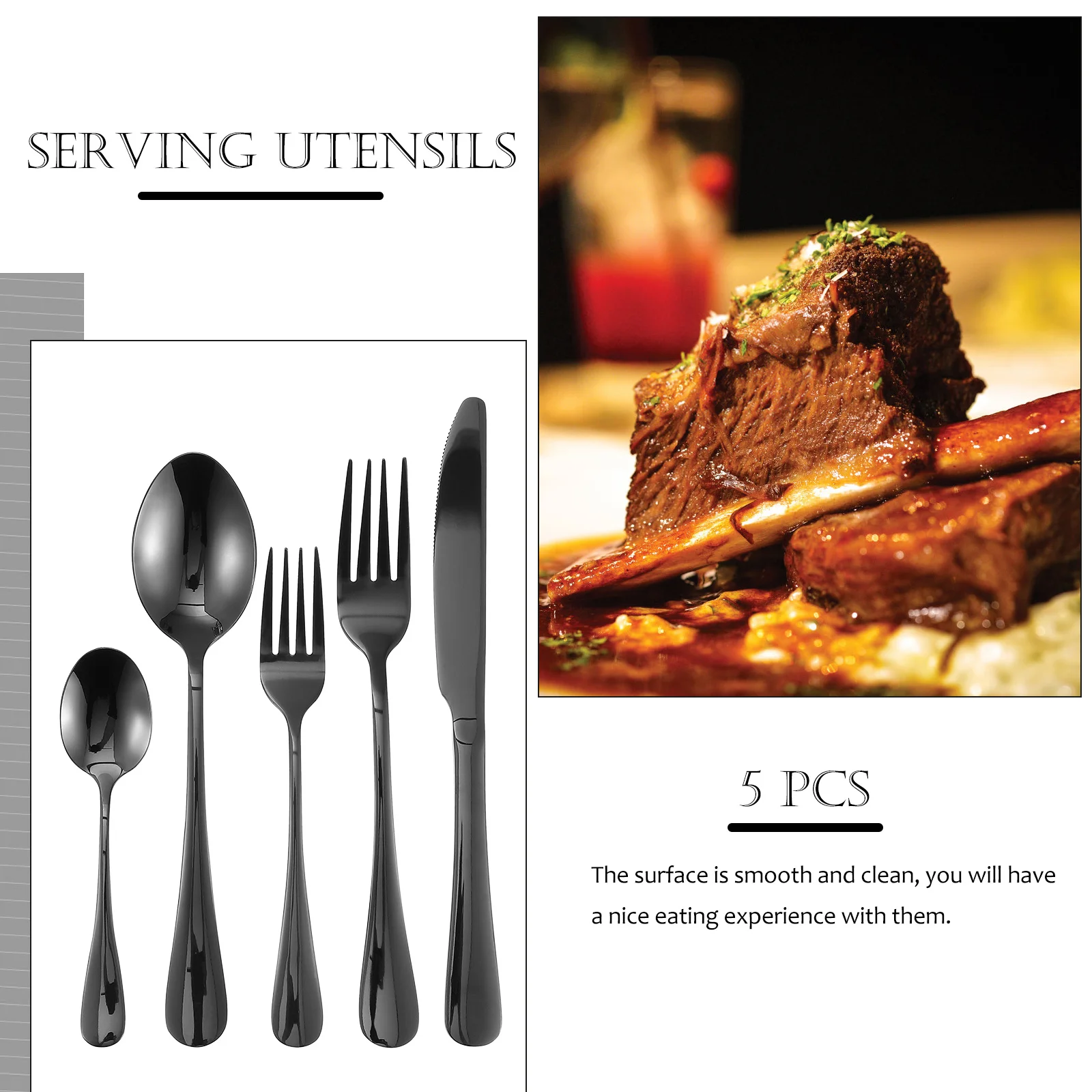 

1 set 1 Gold Western Tableware Flatware Flatware Set Surface Kitchen Tableware Set For Home Hotel Party Use