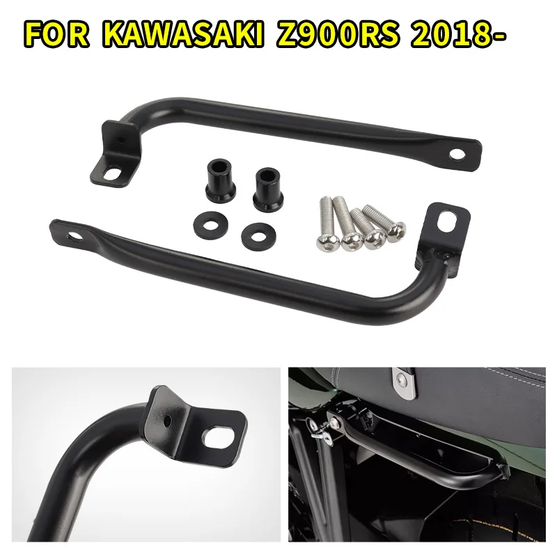 

Rear Grab Rail Handle For Kawasaki Z900RS 2018-2024 Stainless Steel Passenger Rear Grab Handle Seat Hand Handle Grab Bar Rail