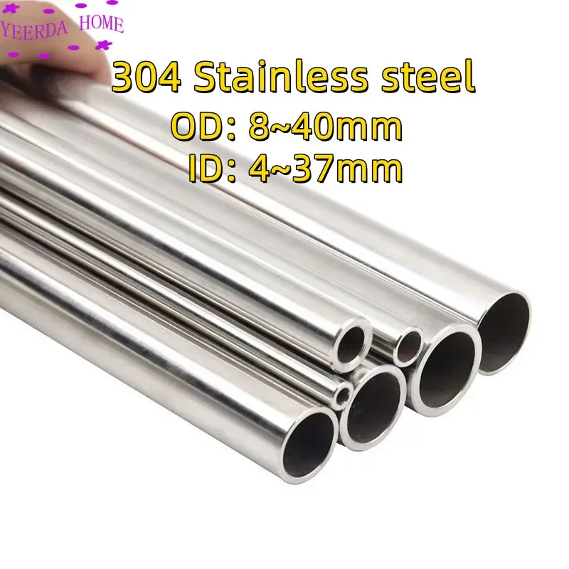 All-Size 304 stainless steel tube precision pipe Seamless pipe tube, sanitary grade polished inside and outside