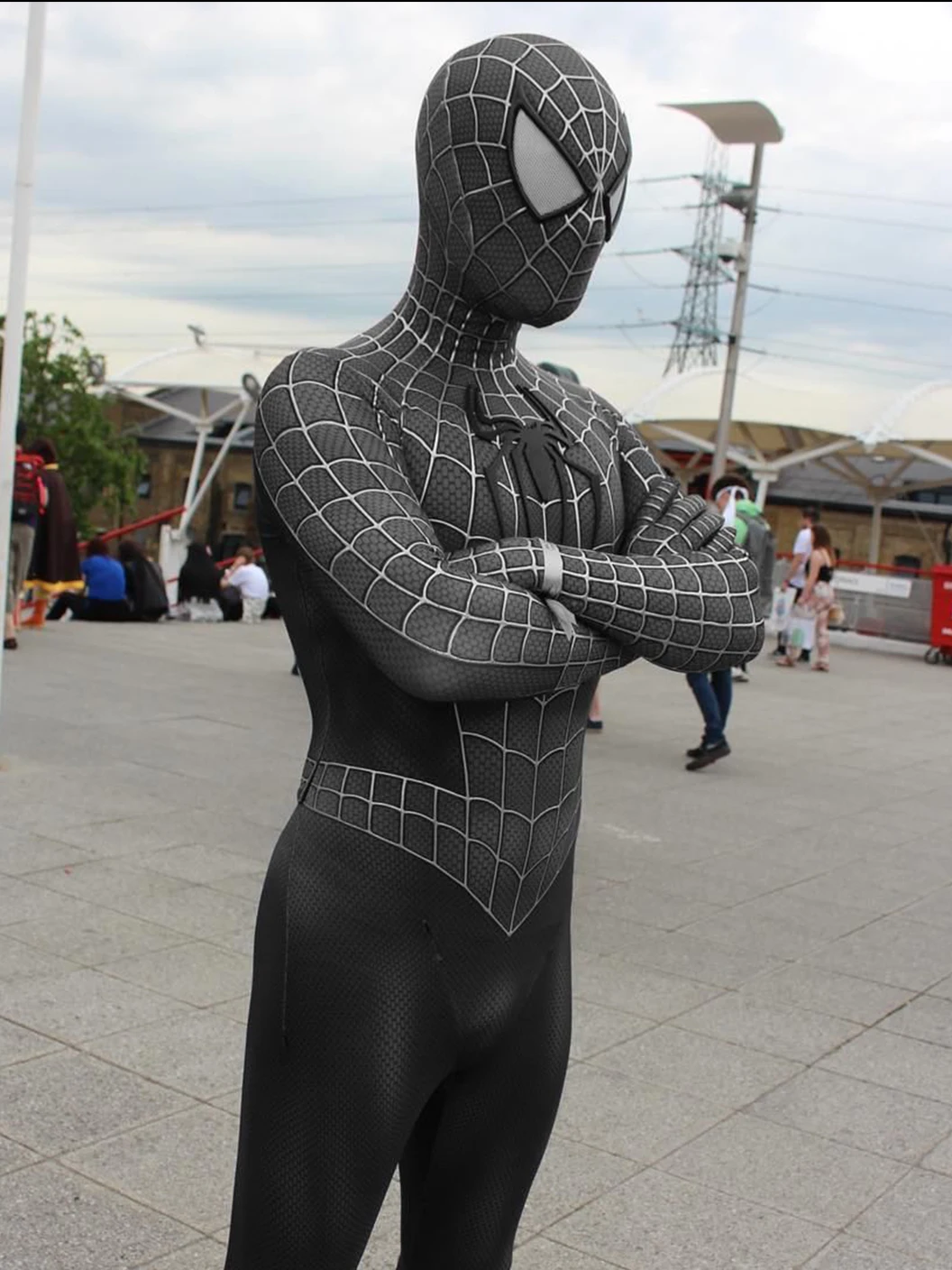 Maguire Black Raimi Symbiotic Spiderman Cosplay 3D Logo & Bodysuit Superhero Zentai Suits Spandex Halloween Costume Disfraces