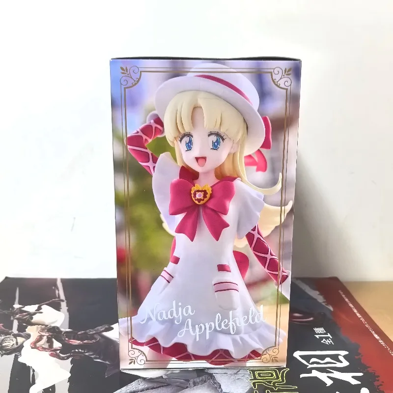 

Spot SaleOriginal FuRyu Trio-Try-iT Figure Ashita no Nadja Applelield Action Figurine Toys PVC Mol Collection Doll GiftIn stock