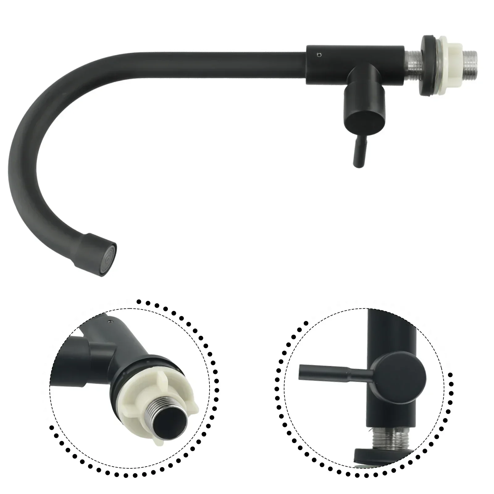 Accesorios para ahorrar agua para el hogar, grifo de cocina de acero inoxidable 304, grifo individual de agua fría para cocina y baño