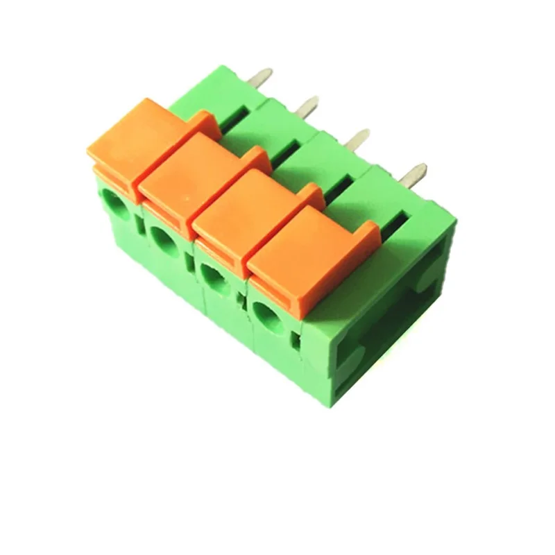 100PIN spring terminal block DG142V 5.08MM pitch 2Pto12P screwless connector green FFKDS/V1-5.08 Phoenix CONNECTOR MX122